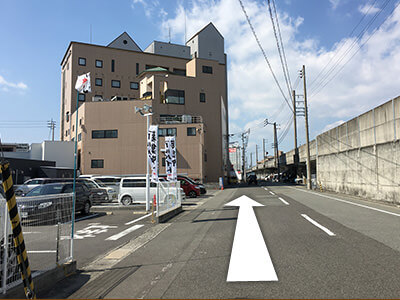JR徳島駅からの道順9イメージ